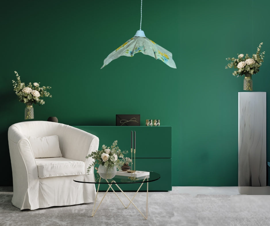 Vintage Rose Pendant Light
