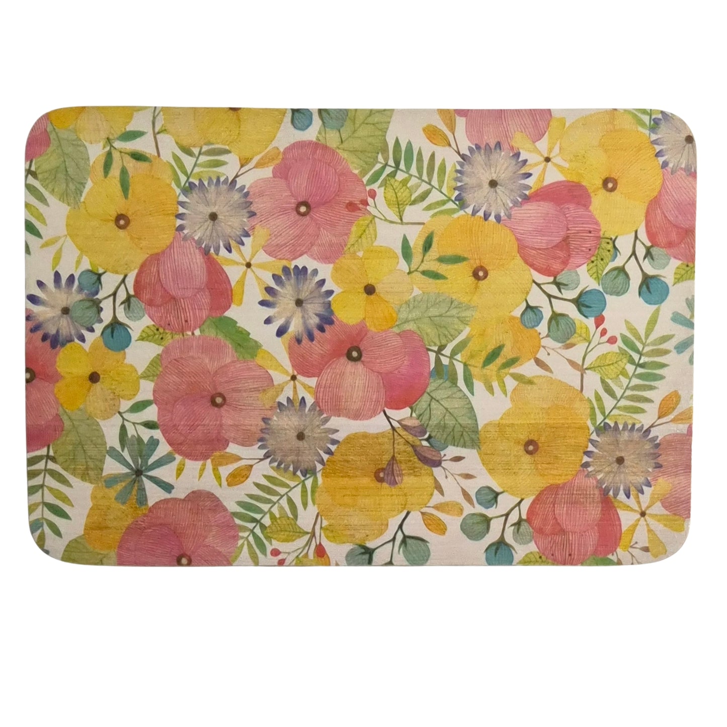 Floral Impression Charcuterie Board