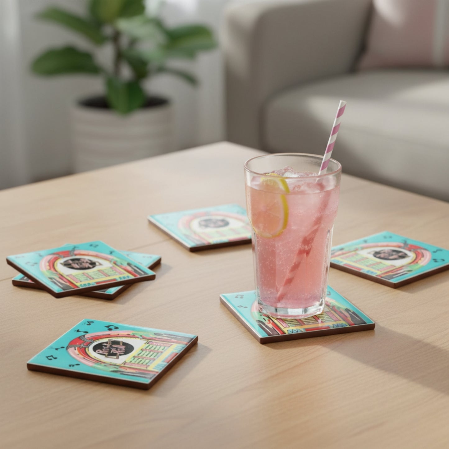 Jukebox Coasters