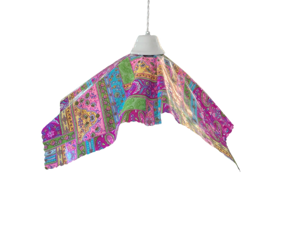 Pastel Patchwork Pendant Light