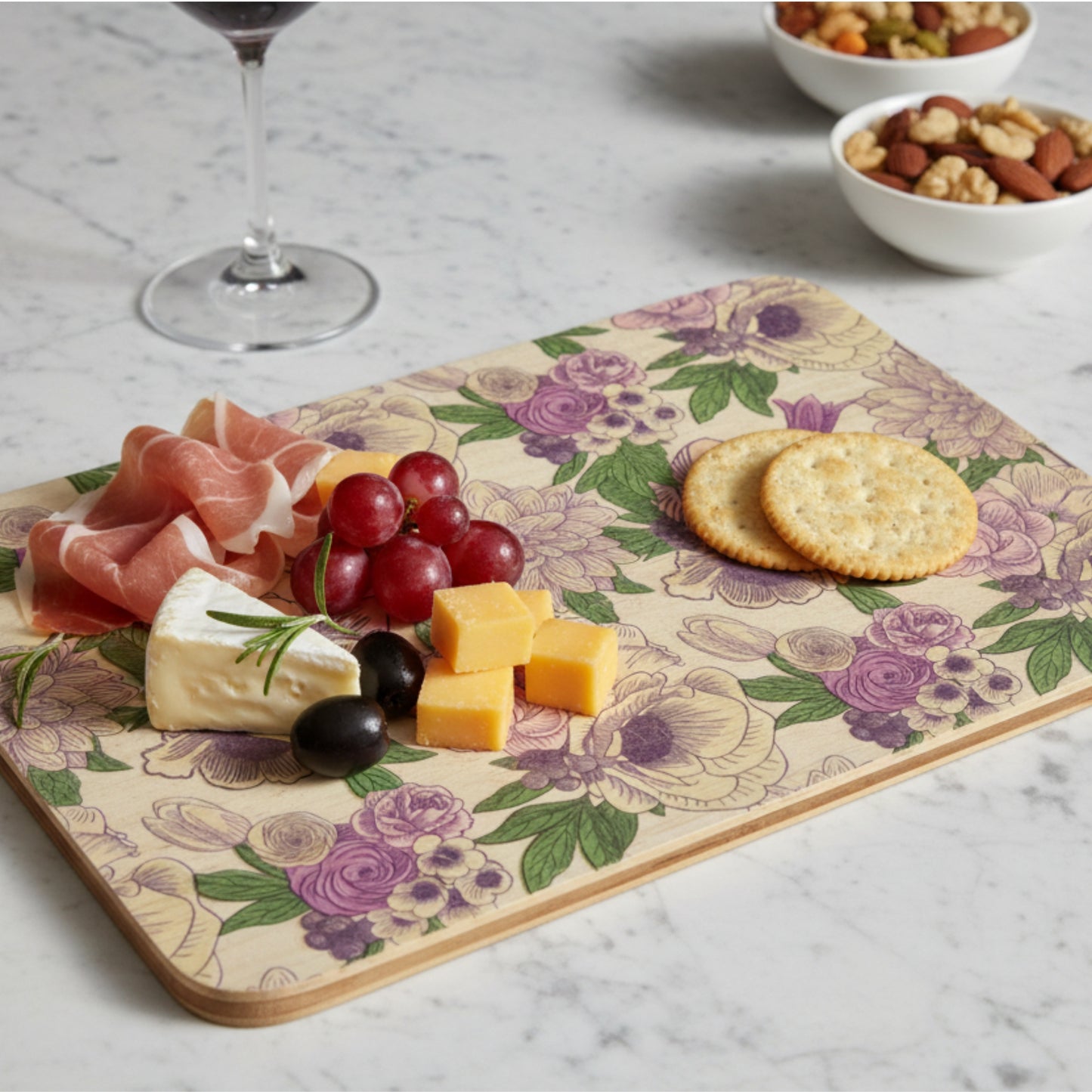 Victorian Bouquet Charcuterie Board