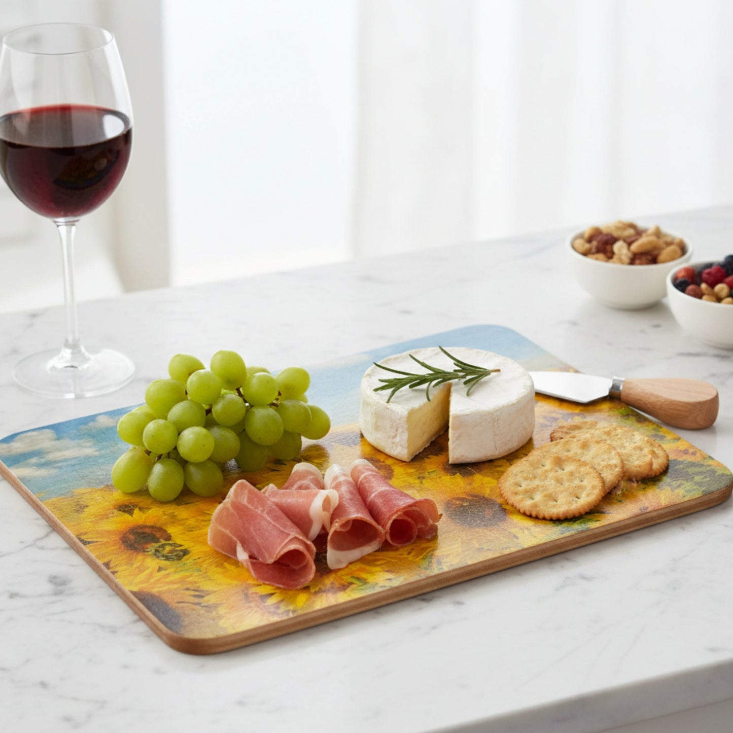Sunflower Charcuterie Board